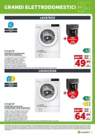 Volantino Comet Pagina 17: Candy lavatrice da incasso pro wash 400 €49,99, Candy lavasciuga da incasso Prowash&dry 400 €64,99