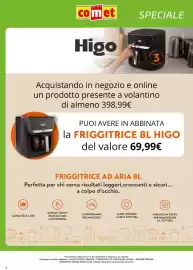 Volantino Comet Pagina 2: Friggitrice ad aria 8L Higo €69,99