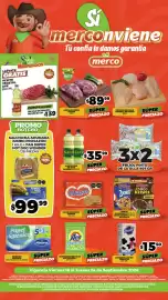 Folleto Merco semana 38 Página 1: Galletas Marias Gamesa €259,00, Kellogg's Zucaritas Choco Krispis €259,00