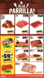 Folleto Merco semana 38 Página 15: Fajitas de cerdo €99,99, Molida mixta €119,00