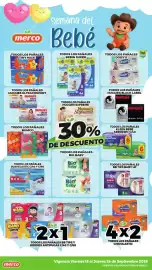 Folleto Merco semana 38 Página 2: Huggies Ultra Confort €259,00, Huggies black label €259,00