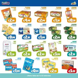 Volantino Franzy's Pagina 2: Hipp pappa lattea frutta mista €3,99, Hipp baby sugo €2,99