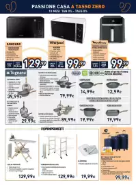 Volantino Unieuro Pagina 14: Set 2 padelle cook circle ardesia €29,99, Batteria 8 pezzi wood €89,99