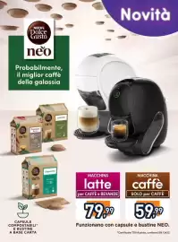 Volantino Unieuro Pagina 16: Macchina latte per Caffè e Bevande €79,99