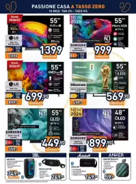 Volantino Unieuro Pagina 22: JBL XTREME 3 BLACK UNA €249,90, Samsung Smart TV 4K OLED QE48S85H €899,90