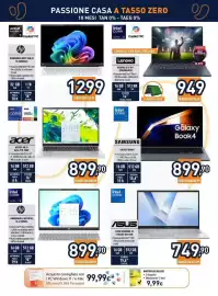 Volantino Unieuro Pagina 26: HP OMNIBOOK 5 LAPTOP AI €899,90, ASUS VIVOBOOK 15 €749,90