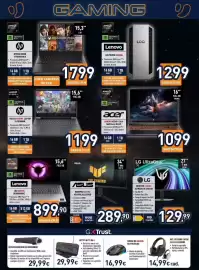 Volantino Unieuro Pagina 30: GXT 415 ZIROX cuffie gaming leggere €14,99, Mouse da gaming GXT110 Felox €16,99