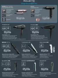 Volantino Unieuro Pagina 41: Advancer tagliacapelli e regolabarba €39,99, Thermoglide Piastra per capelli Mod. SF5120 €39,99