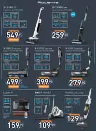 Volantino Unieuro Pagina 42: Swift Power Aspirapolvere senza sacco €109,99, Clean It Smacchia tessuti €159,99