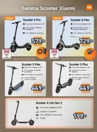 Volantino Unieuro Pagina 48: Scooter 6 Max €729,90, Scooter 5 Max €449,90