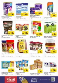 Nesto catalogue Page 6: بدياشور كومبليت لقاء متوازن PediaSure Complete 900g فانيلا VANIL SURE SYSTEM AED 99.99 79.9