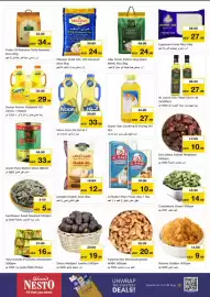 Nesto catalogue Page 8: PRIDE PAKISTAN 52.99 中 MEEZAN Gold میزان الذهب XXL 1121 Basmati Rice AED 34.99 Pride Of Pakistan
