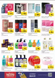 Nesto catalogue Page 9: 2 ENYO تصني ANTE - HAYAT Hi M Sa Med MAROOF PINK SOLID SOL CHOS تصني نصتي ATT 24.99 AED 17.99 Enyo