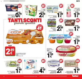 Volantino Supermercati Gulliver Pagina 10: Coppa Malù Parmalat €1,19, Formaggio fresco spalmabile Philadelphia €2,69