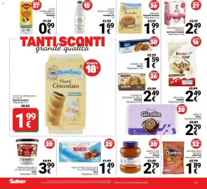 Volantino Supermercati Gulliver Pagina 15: Cornetti integrali al miele Misura €2,49, Snack di mais tex-mex doritos €1,89