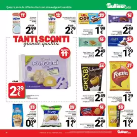 Volantino Supermercati Gulliver Pagina 30: Sfizzy mini crackers €1,49, Biscotti Digestives McVitie's €2,49