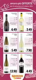 Volantino Spazio Conad Pagina 5: Colomba Platino Insolia IGT Duca di Salaparuta €7,90, Pinot Grigio Costalta €5,49