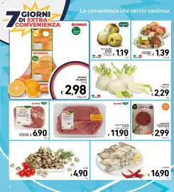 Volantino Spazio Conad settimana 40 Pagina 2: Hamburger gusto delicato €2,99, Mele Golden Ruggine Rugiada €1,19