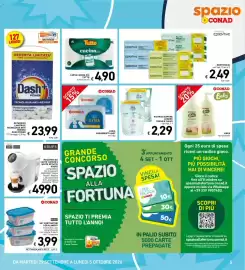 Volantino Spazio Conad settimana 40 Pagina 5: Macchina da caffè Genius S White Krups €49,90