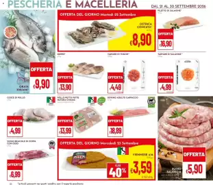 Volantino Pan Pagina 10: Tartare di tonno Le Sopravvivenze €4,49, Pollo petto fette Natura Chiama €13,99