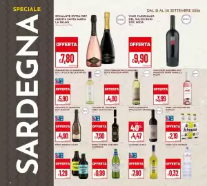 Volantino Pan Pagina 4: Birra Nastro Azzurro Sardegna €0,99, Birra doppio malto €1,29