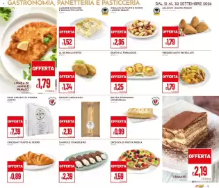 Volantino Pan Pagina 9: Delizia pomodoro mozzarella al pezzo €0,99, Cannolo ciokobuono €2,39