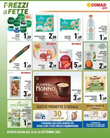 Volantino Conad City settimana 38 Pagina 2: La sfoglia buitoni rettangolare €1,49, Misto mare Conad €3,49