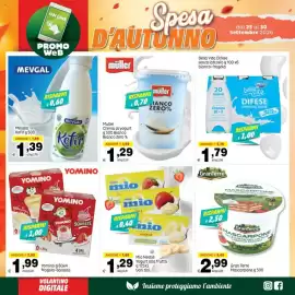 Volantino Elite settimana 39 Pagina 2: Bella Vita Difese senza lattosio €1,79, Mio Nestlé Yogurt alla frutta €1,29