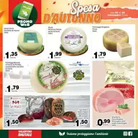 Volantino Elite settimana 39 Pagina 5: Vicini Vicini Caciotta di mucca €1,35, Alival Pecorino Pienza senza lattosio €1,99