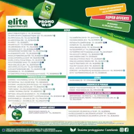 Volantino Elite settimana 39 Pagina 7: elite supermercati elite easy elite supermercati PROMO WeB LARGO LAMBERTO LORIA