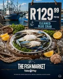 Take 'n Pay catalogue Page 3: Cleaned Blue Crab €129,99