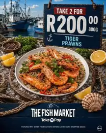 Take 'n Pay catalogue Page 5: Tiger Prawns €200,00