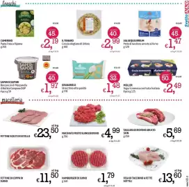 Volantino A&O Pagina 3: Macinato misto suino/bovino €4,99, Fettine di coppa di suino €11,50