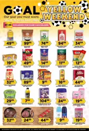 Goal Supermarket catalogue Page 1: Howe Noodles €9,95, CLOVER ULTRAMEL UHT MILK €89,95