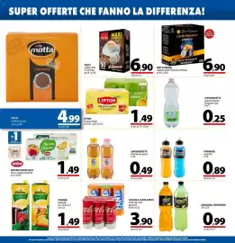 Volantino A&O Pagina 12: Lipton Tè nero/verde €1,49, San Benedetto acqua naturale Ecogreen Easy €0,25