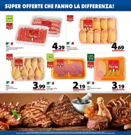 Volantino A&O Pagina 2: Selezione Perte hamburger di pollo €2,19, Selezione Perte fuselli di pollo €3,99