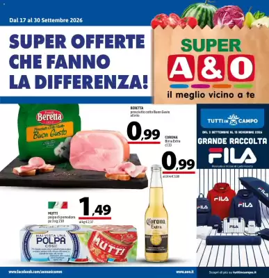 A&O (valido fino al 30-09)