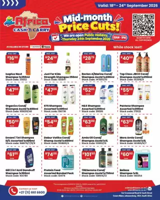 Africa Cash and Carry (valid until 24-09)