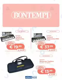 Volantino Mornati Paglia settimana 38 Pagina 2: Bontempi Tastiera Elettronica PRO €37,99