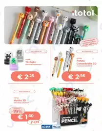 Volantino Mornati Paglia settimana 38 Pagina 9: Penna Cancellabile 3D €2,95, ITOTAL Timbrini Fantasie Assortite €2,25
