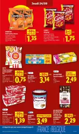 Catalogue Lidl | Du 24/09 au 30/09 Les promos de la semaine page 17: Lay's Chips iconique €0,75