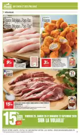 Catalogue Netto semaine 39 page 5: AIGUILLETTES DE POULET €9,58, MAISON MONTFORT AIGUILLETTES DE CANARD €15,99