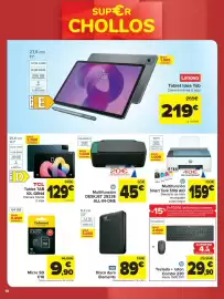 Folleto Carrefour Página 10: Hp Multifunción Deskjet 2923e All-in-one €45,00, Hp multifunción smart tank 5106 aio €159,00