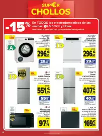Folleto Carrefour Página 12: Candy Lavadora GD 410B8-S €296,65, Candy lavavajillas cfp4d9f0w €296,65