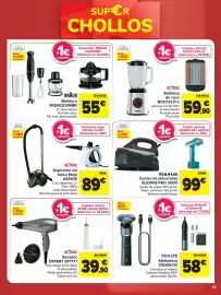 Folleto Carrefour Página 15: Taurus centro de planchado sliding pro 3000 €99,00, Solac secador expert sp7171 €39,90
