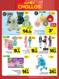 Folleto Carrefour Página 19: Smart & Fun Peluche €14,99, Barbie barbie o sirena unicornio €9,99