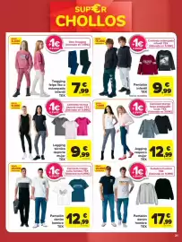 Folleto Carrefour Página 21: Tex tregging felpa liso o estampado infantil €7,99