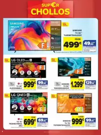 Folleto Carrefour Página 4: Samsung tv 55" tq55s93haexxc €1.299,00, Samsung tv 75" tq75qn73hauuxc €999,00