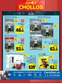 Folleto Carrefour Página 9: Marvel Lobezeno €62,90, Sony ps5 €639,00