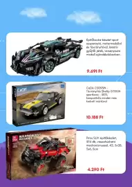 EMAG akciós újság Oldal 5: Építőkocka-készlet sport szuperautó €9.691,00